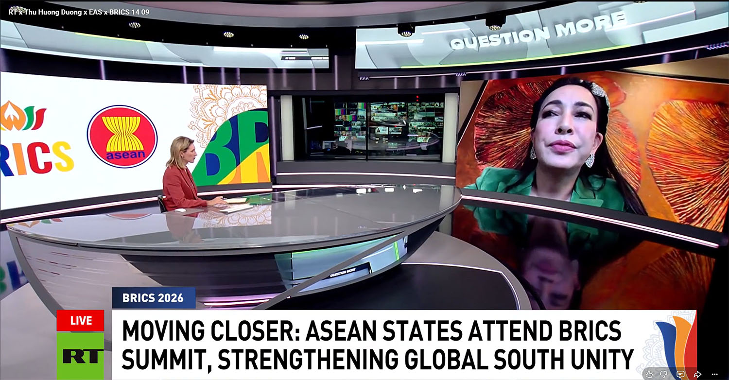 RT x Thu Huong Duong x EAS x BRICS 14 09